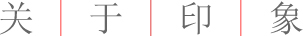 关于印象